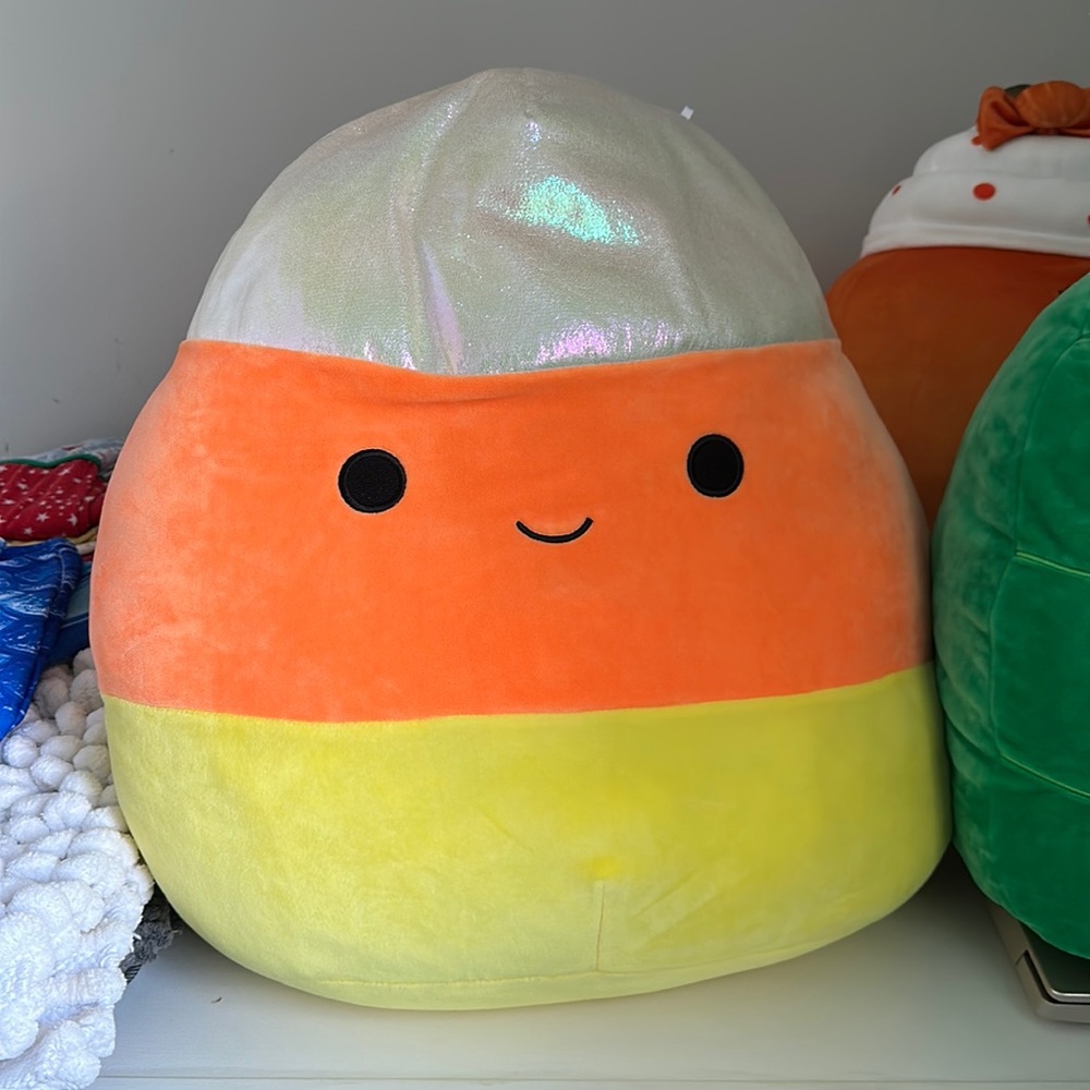 EUC candy corn squishmallow!